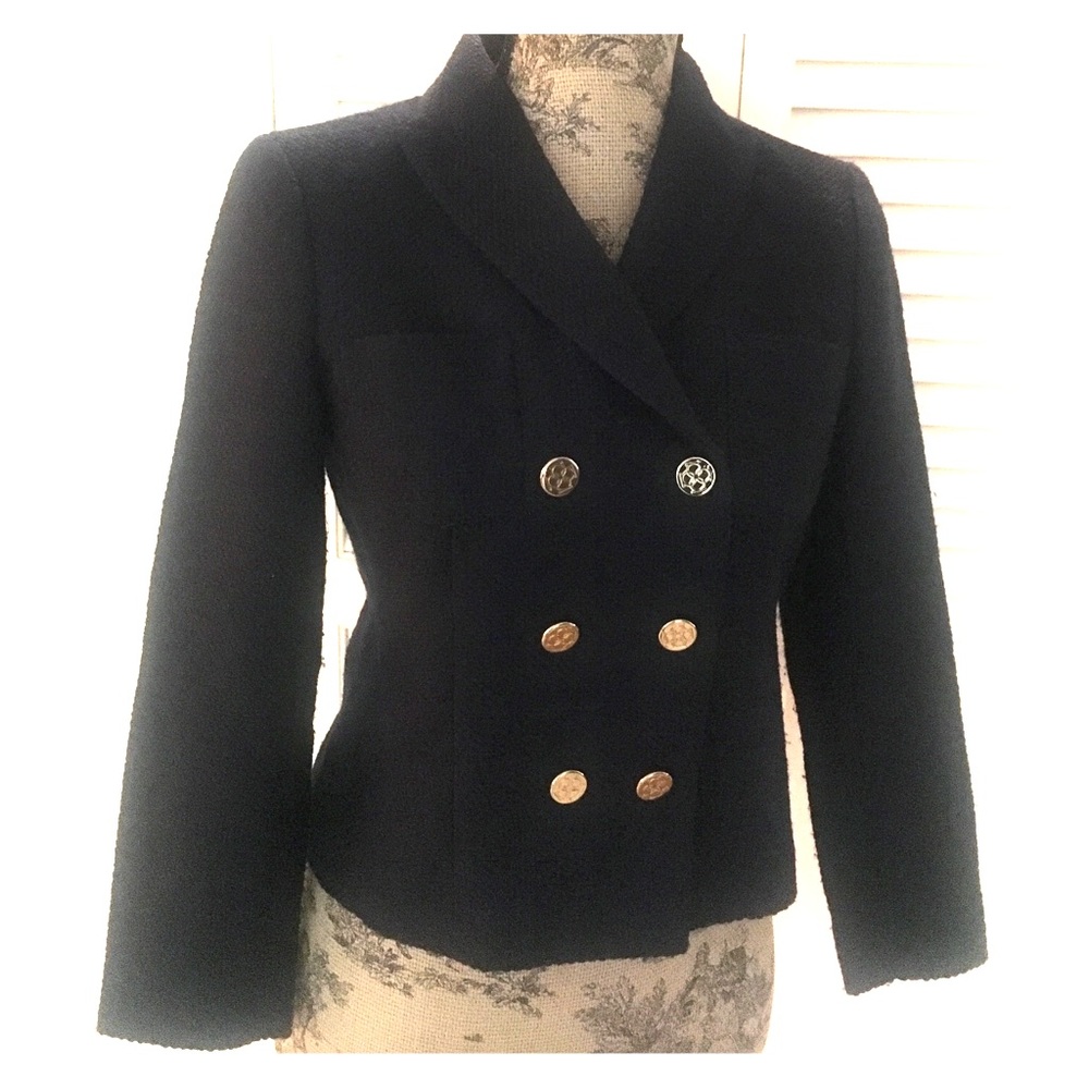 Ann Taylor 4P Classic Navy blazer